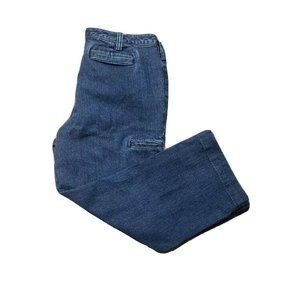 Duluth Women's Denim Jeans Medium Blue Size 14x25.5 Dark Wash